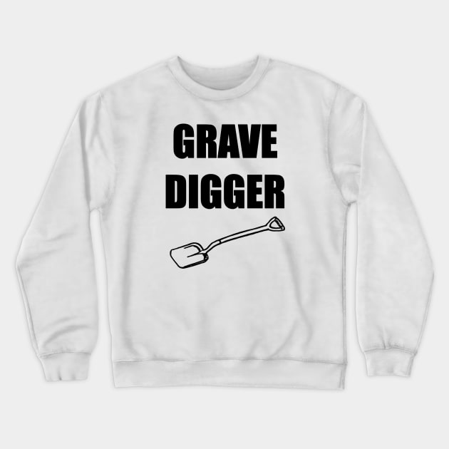 Grave Digger Crewneck Sweatshirt by artpirate